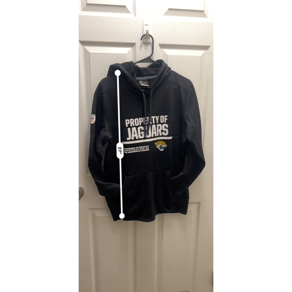 Nike Jacksonville Jaguars Hoodie Mens Small Therma-fit Property Of Sweatshirt - Picture 12 of 13